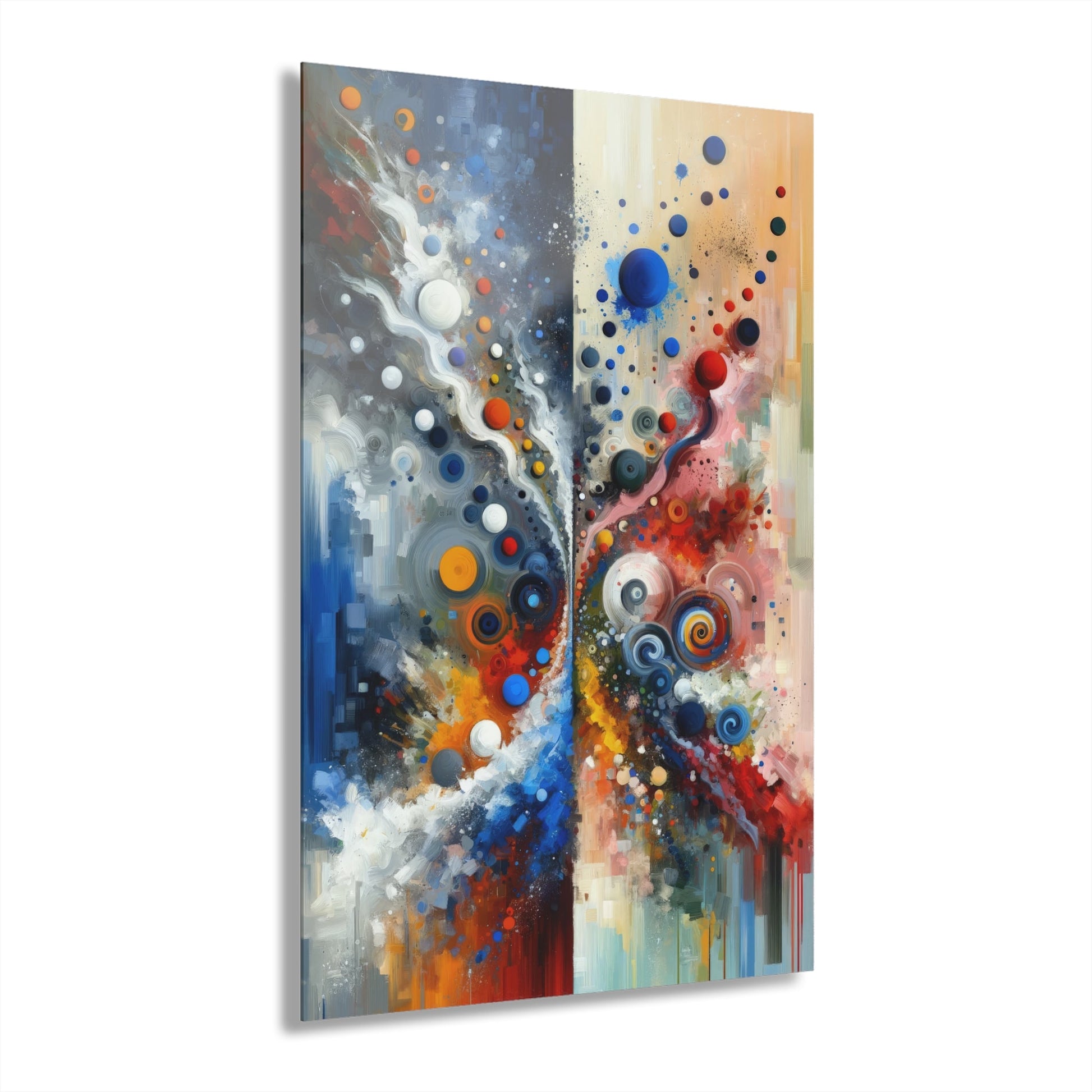 Unity Duality Abstraction Acrylic Prints (French Cleat Hanging) - ATUH.ART