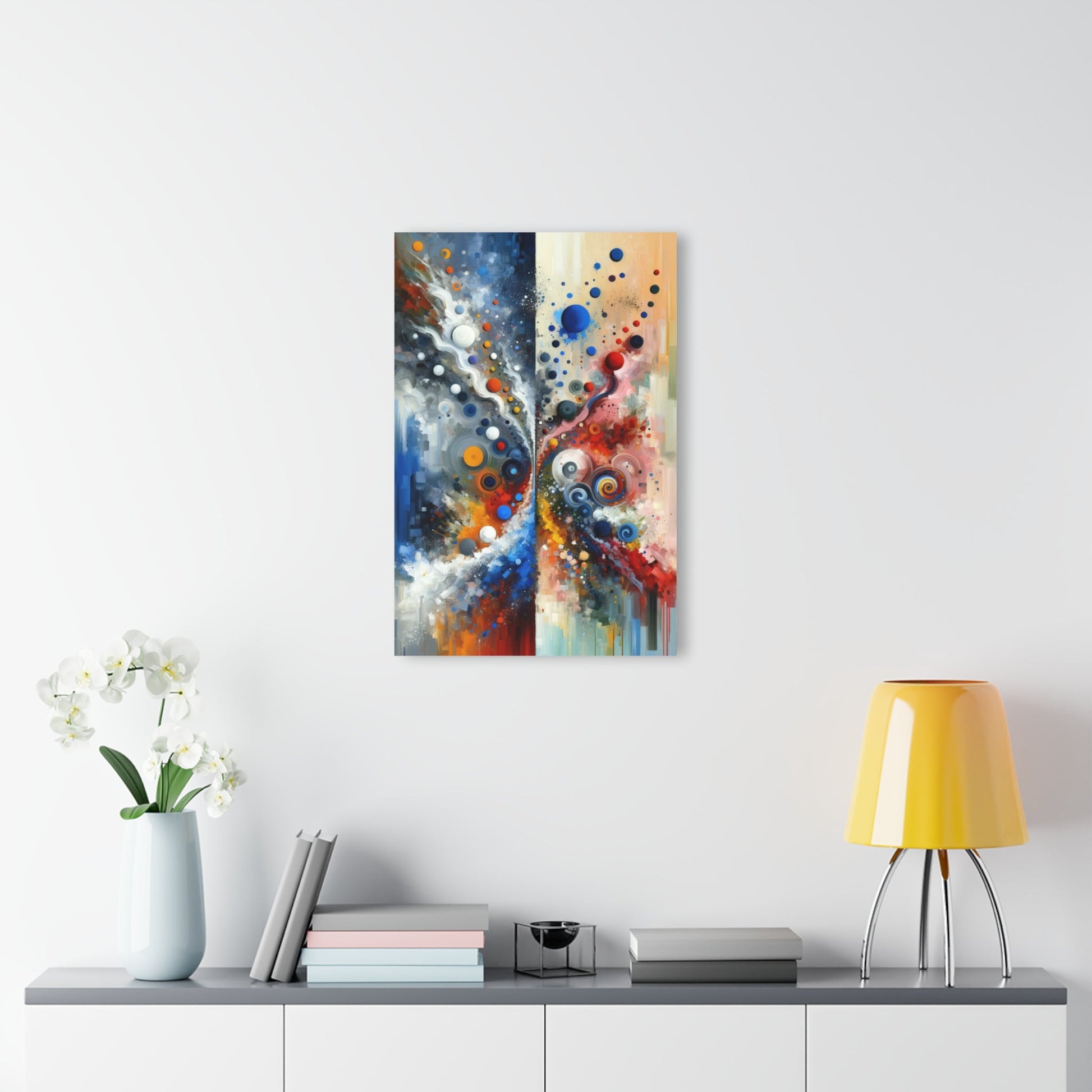 Unity Duality Abstraction Acrylic Prints (French Cleat Hanging) - ATUH.ART