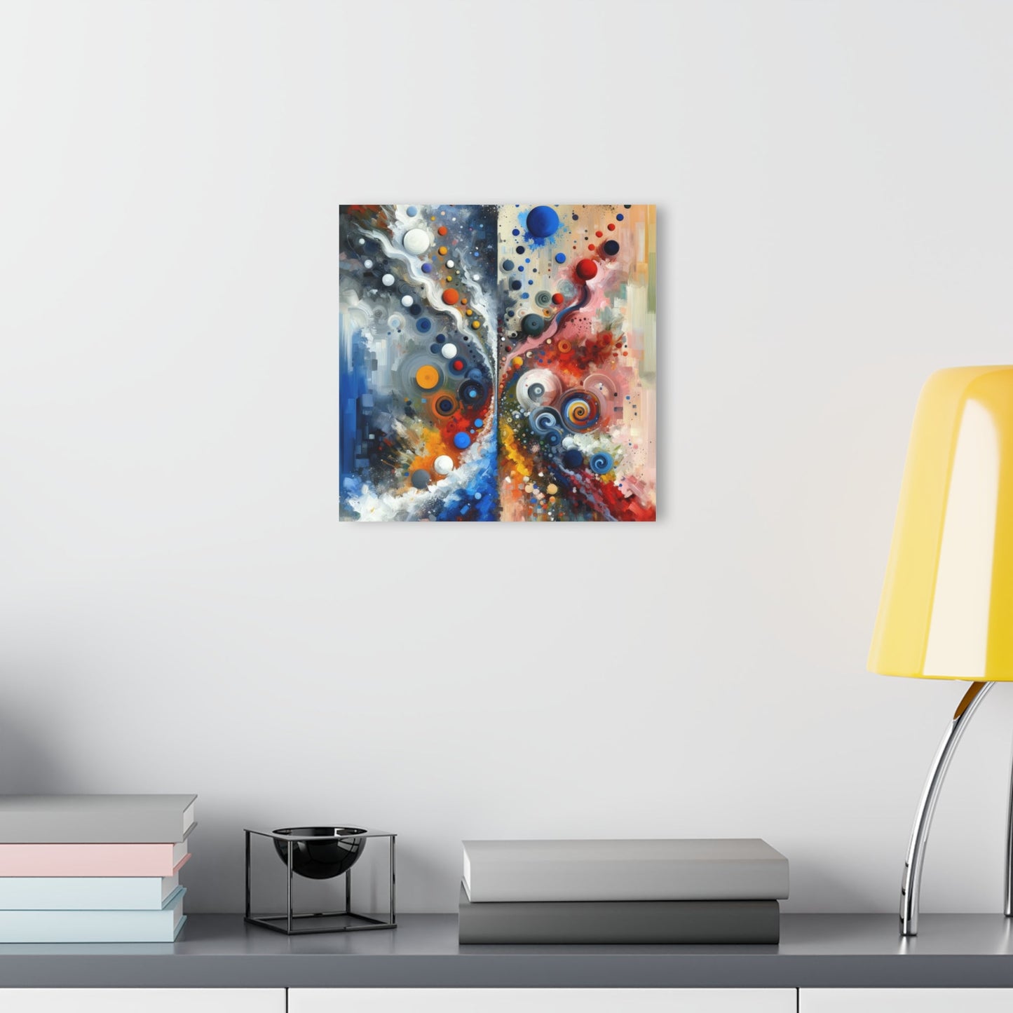 Unity Duality Abstraction Acrylic Prints (French Cleat Hanging) - ATUH.ART
