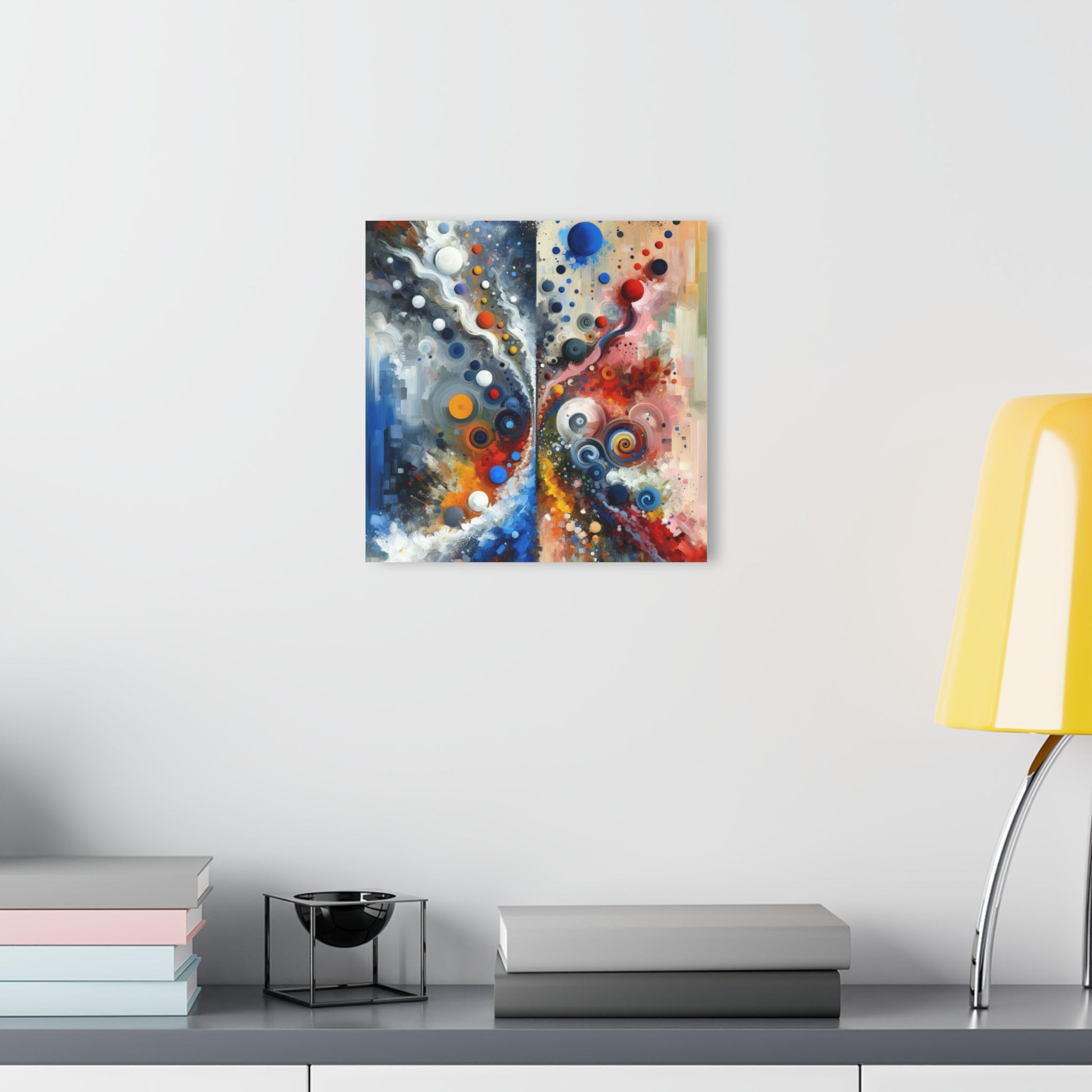 Unity Duality Abstraction Acrylic Prints (French Cleat Hanging) - ATUH.ART