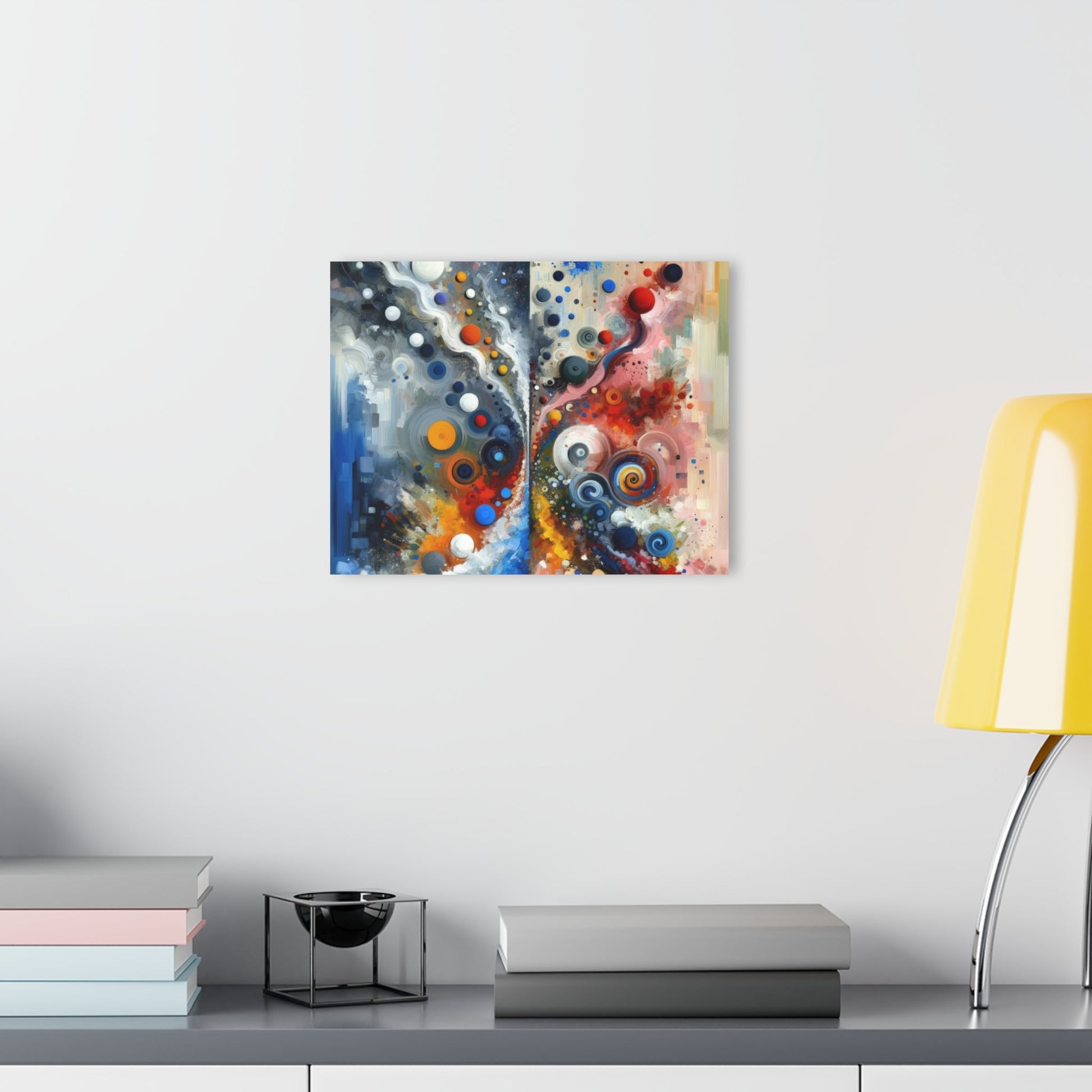 Unity Duality Abstraction Acrylic Prints (French Cleat Hanging) - ATUH.ART