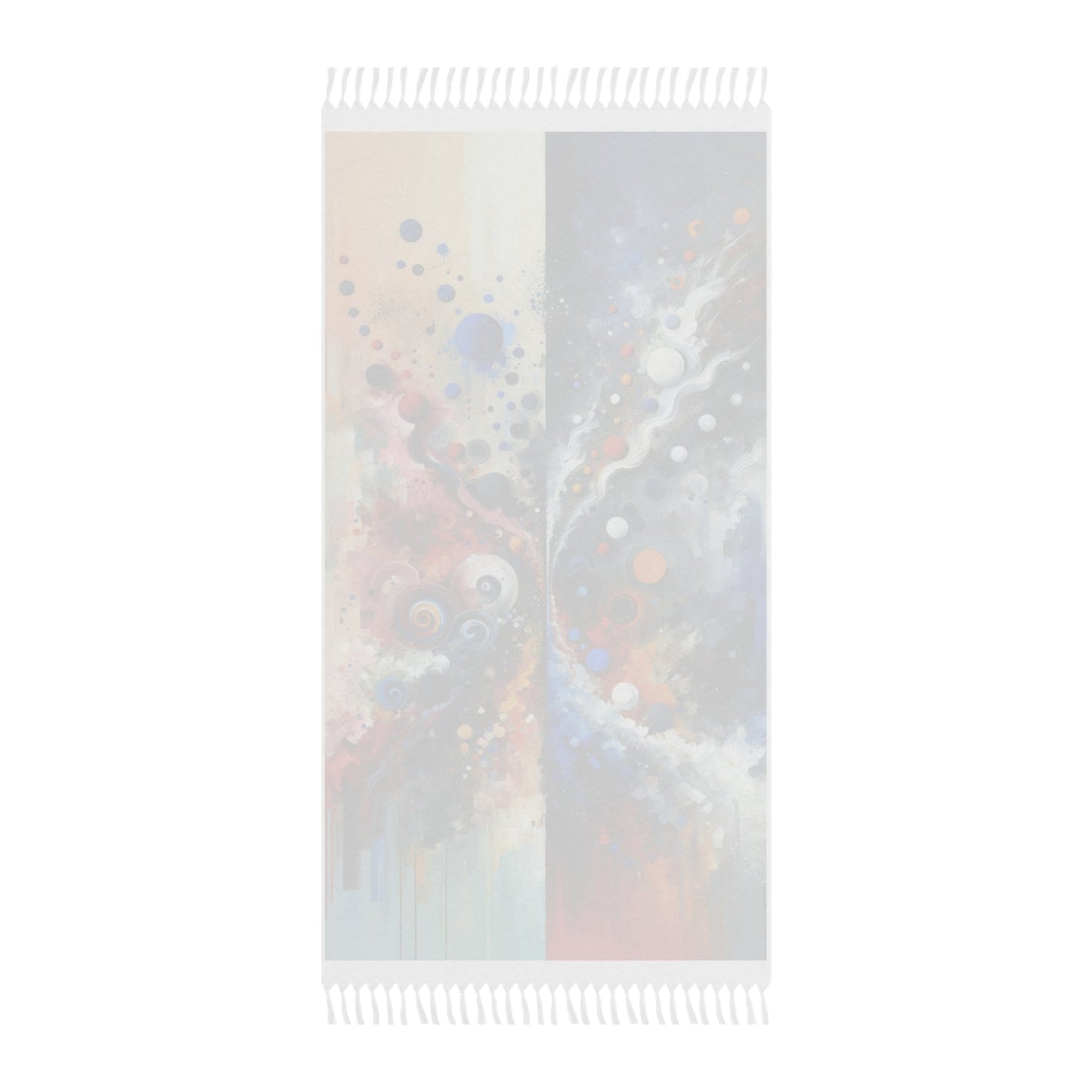 Unity Duality Abstraction Boho Beach Cloth - ATUH.ART