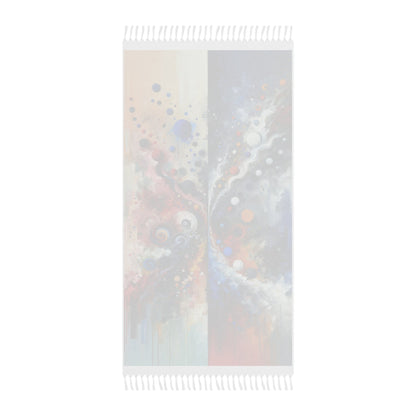 Unity Duality Abstraction Boho Beach Cloth - ATUH.ART