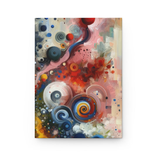 Unity Duality Abstraction Hardcover Journal Matte - ATUH.ART