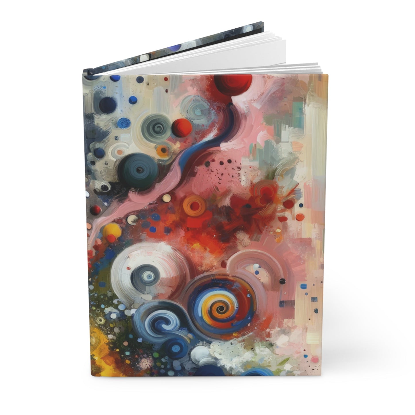 Unity Duality Abstraction Hardcover Journal Matte - ATUH.ART