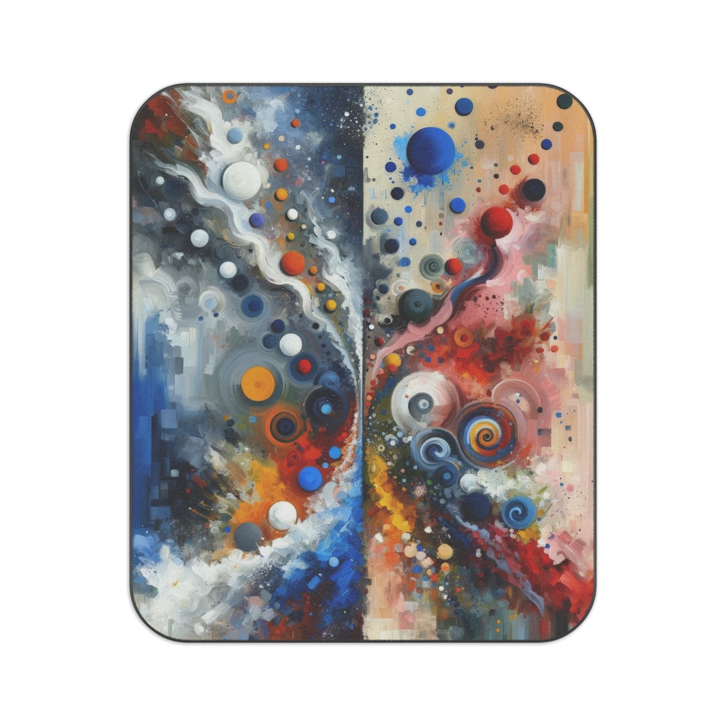 Unity Duality Abstraction Picnic Blanket - ATUH.ART