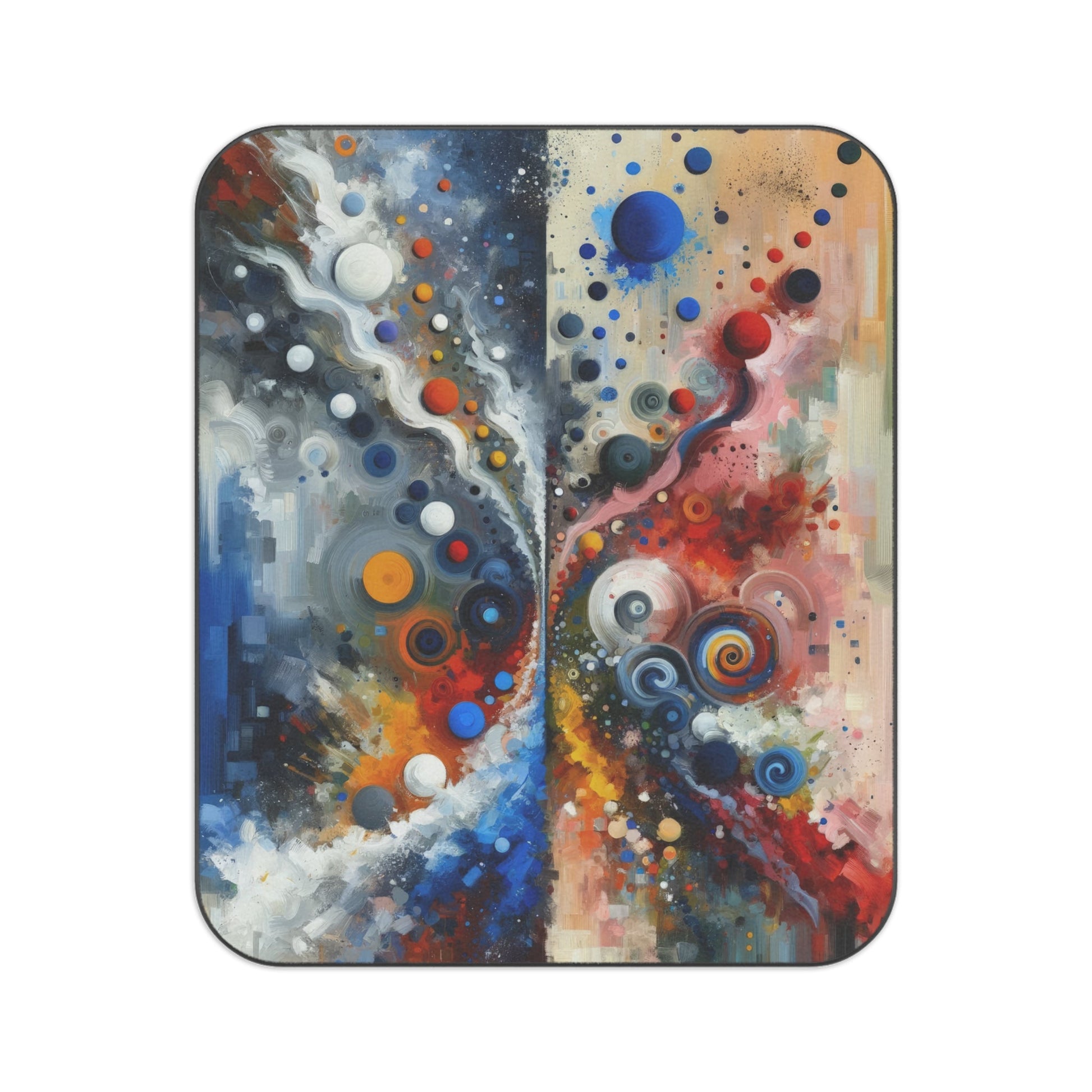 Unity Duality Abstraction Picnic Blanket - ATUH.ART