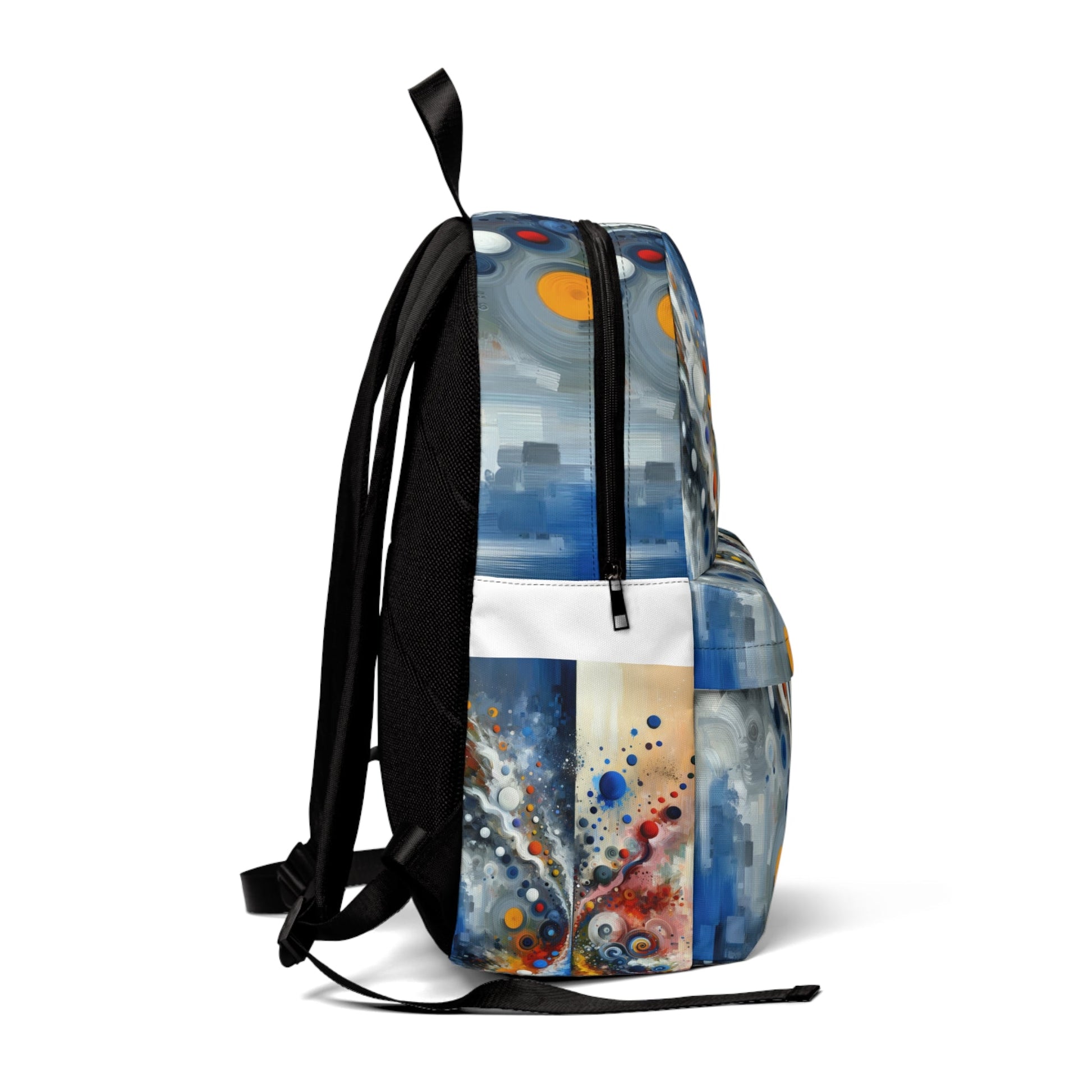 Unity Duality Abstraction Unisex Classic Backpack - ATUH.ART
