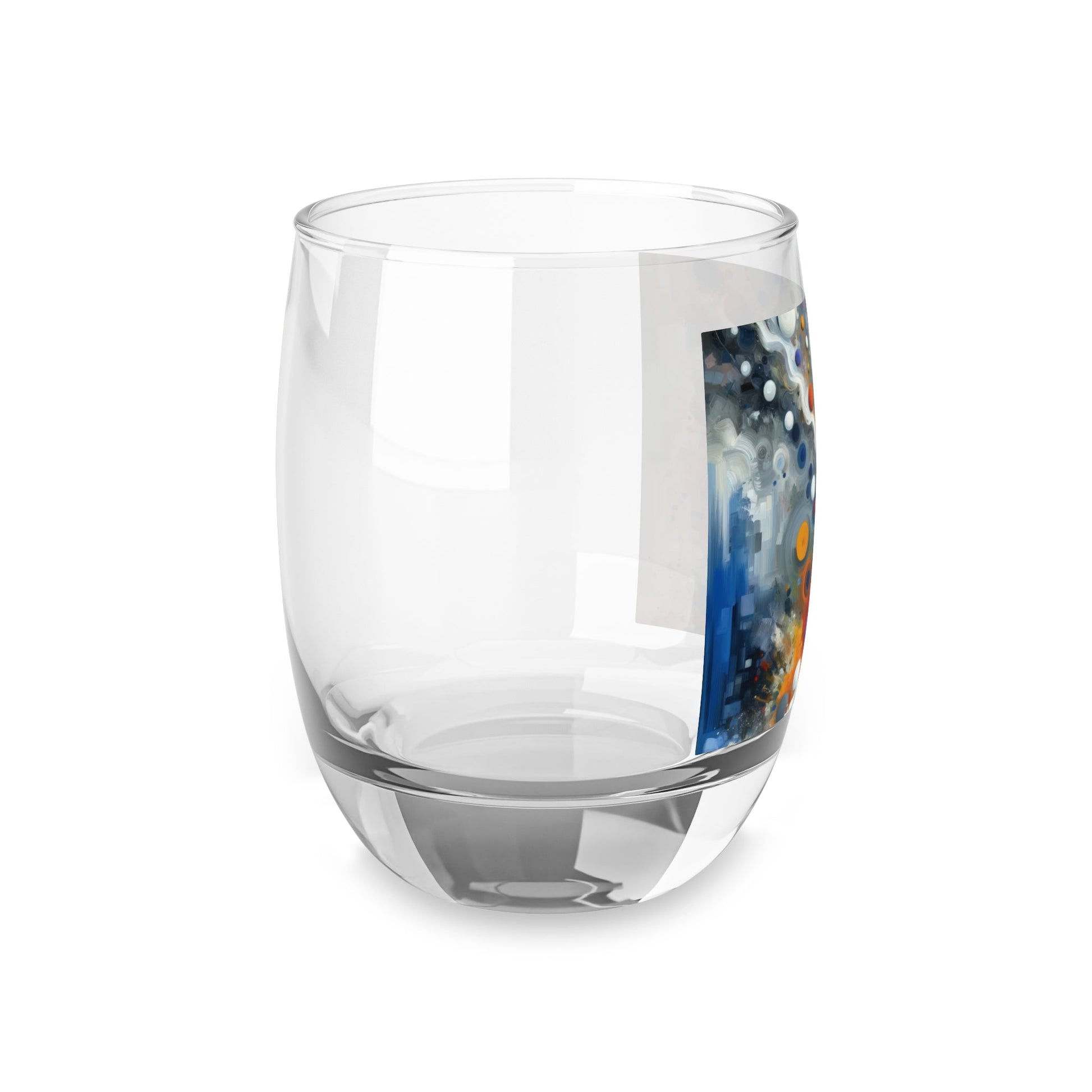 Unity Duality Abstraction Whiskey Glass - ATUH.ART