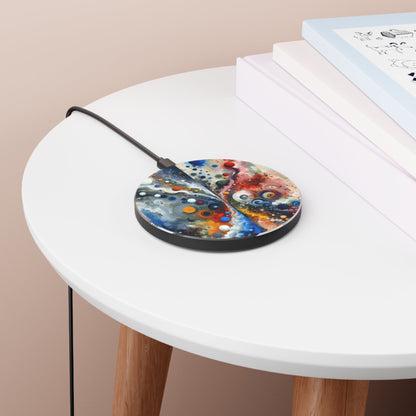 Unity Duality Abstraction Wireless Charger - ATUH.ART