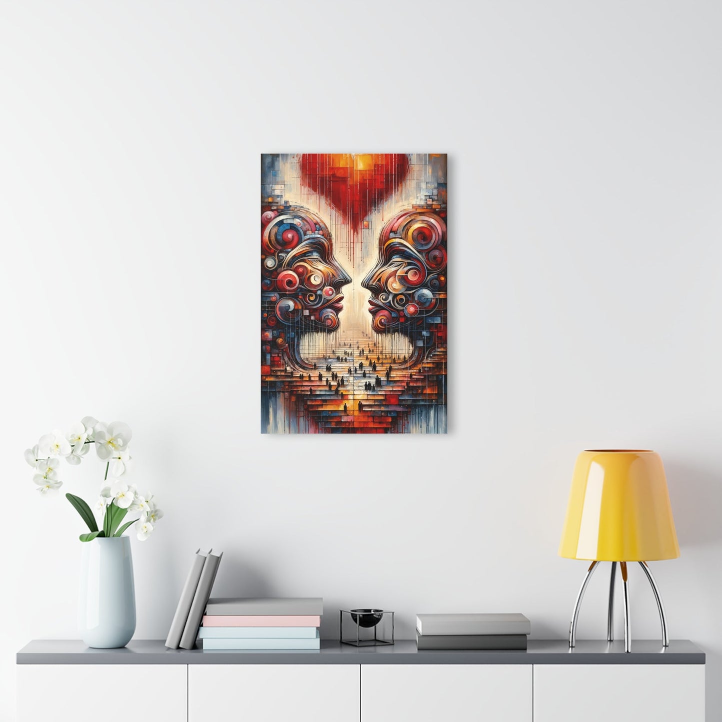 Unity Heartfelt Communication Acrylic Prints (French Cleat Hanging) - ATUH.ART