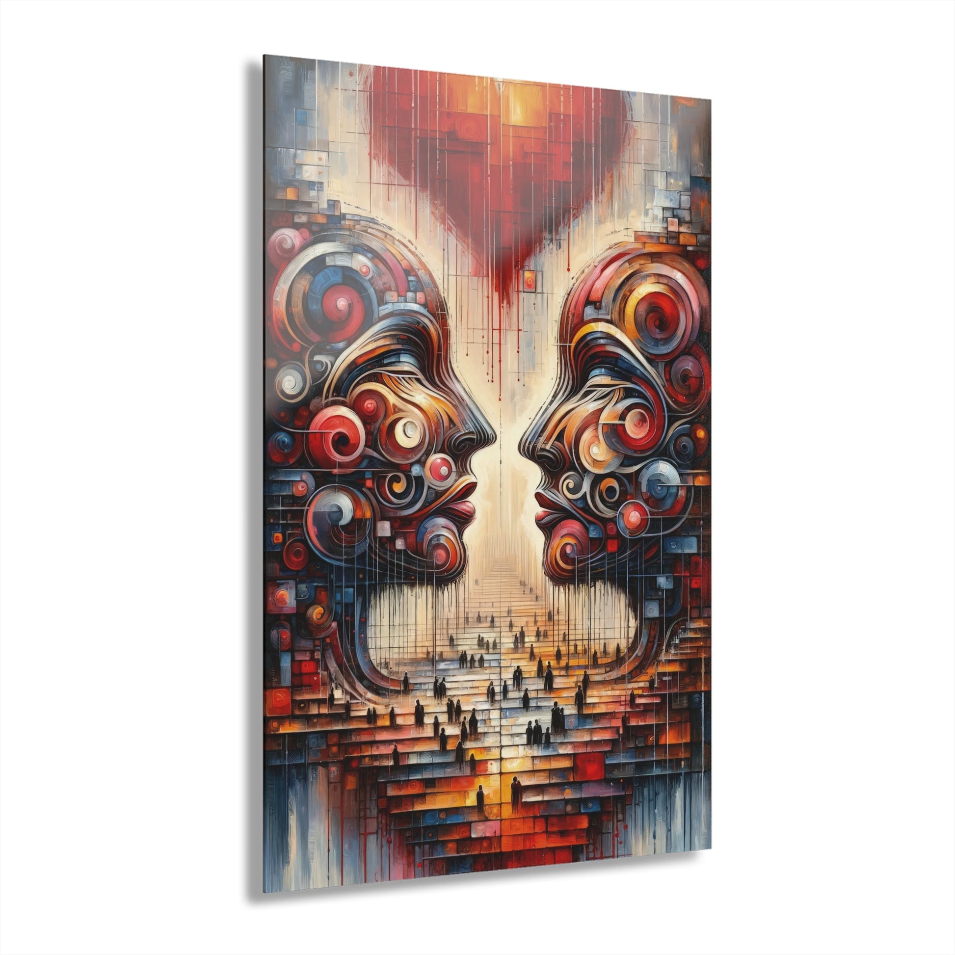 Unity Heartfelt Communication Acrylic Prints (French Cleat Hanging) - ATUH.ART