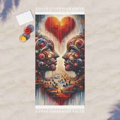Unity Heartfelt Communication Boho Beach Cloth - ATUH.ART