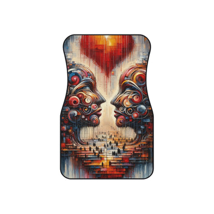 Unity Heartfelt Communication Car Mats (Set of 4) - ATUH.ART