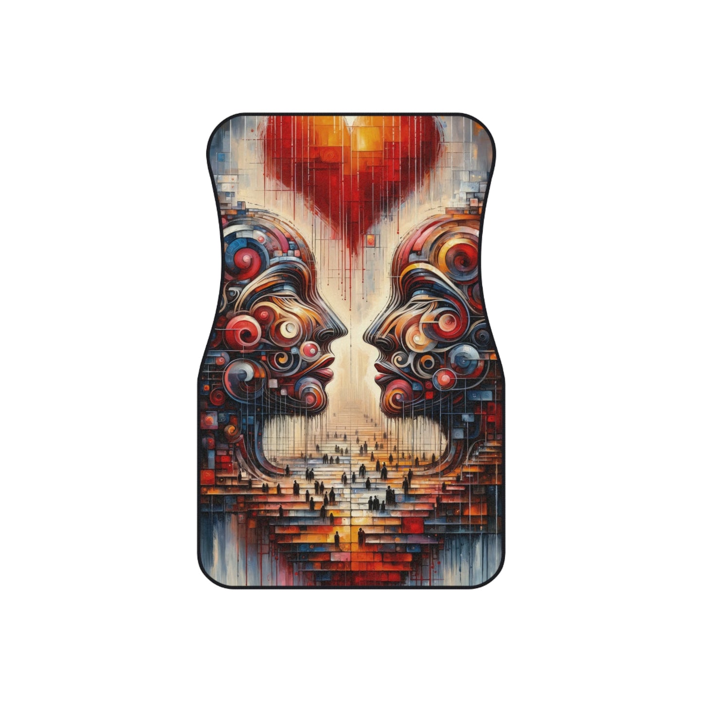 Unity Heartfelt Communication Car Mats (Set of 4) - ATUH.ART