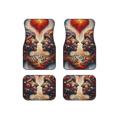 Unity Heartfelt Communication Car Mats (Set of 4) - ATUH.ART