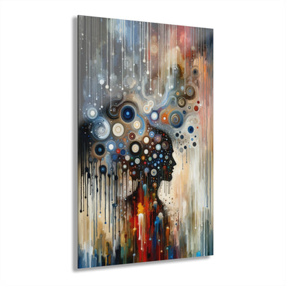 Universal Personal Tachism Acrylic Prints (French Cleat Hanging) - ATUH.ART