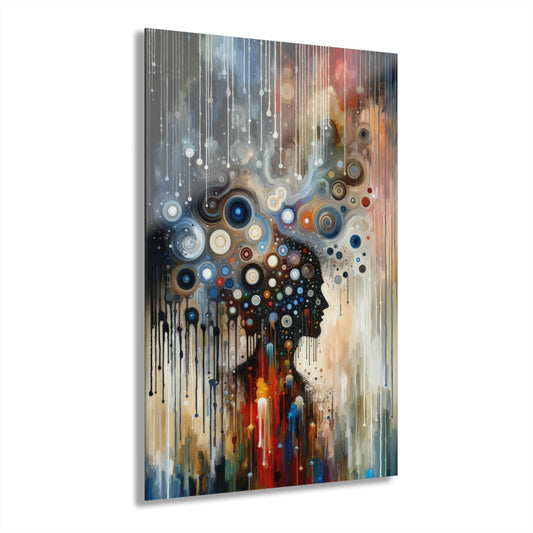 Universal Personal Tachism Acrylic Prints (French Cleat Hanging) - ATUH.ART