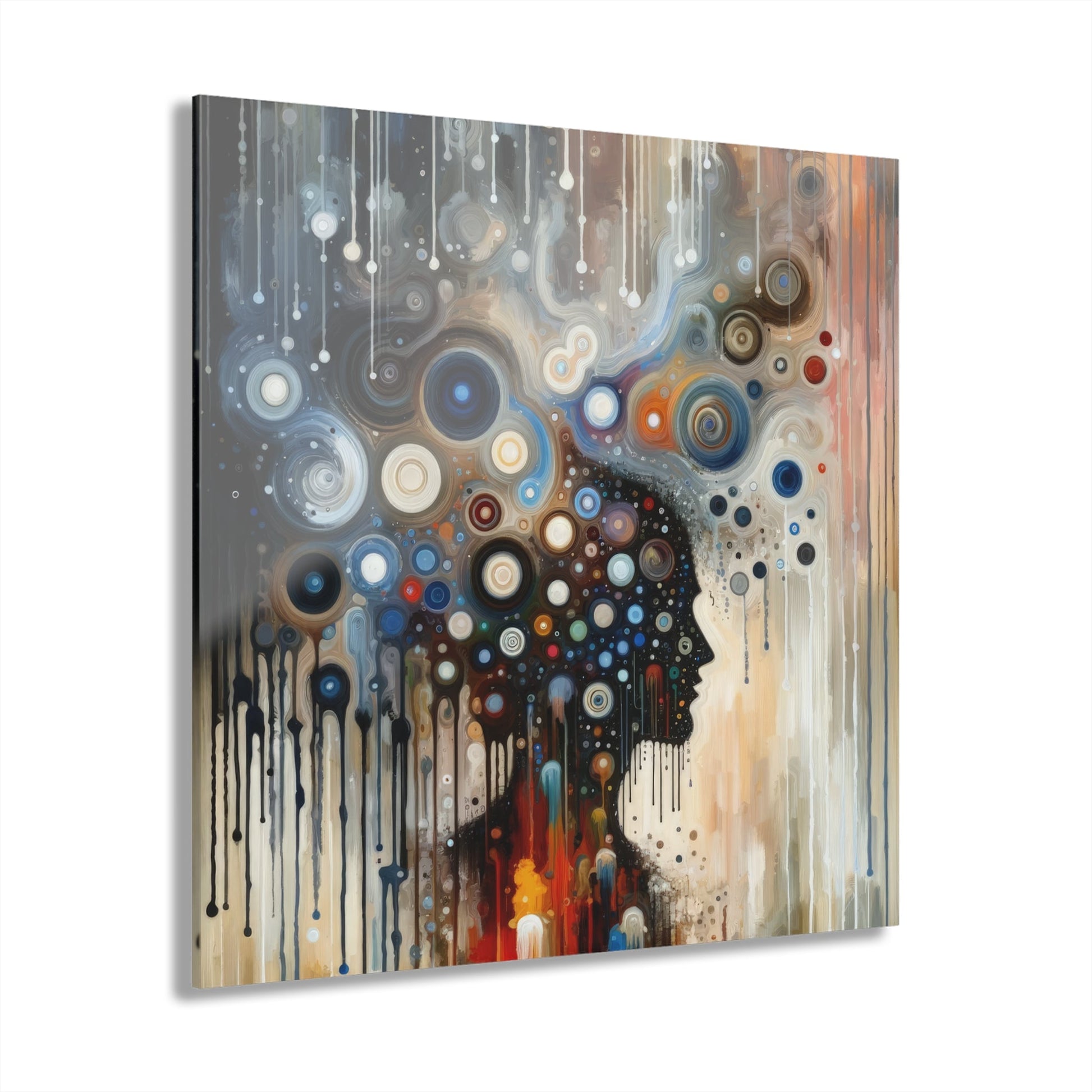 Universal Personal Tachism Acrylic Prints (French Cleat Hanging) - ATUH.ART