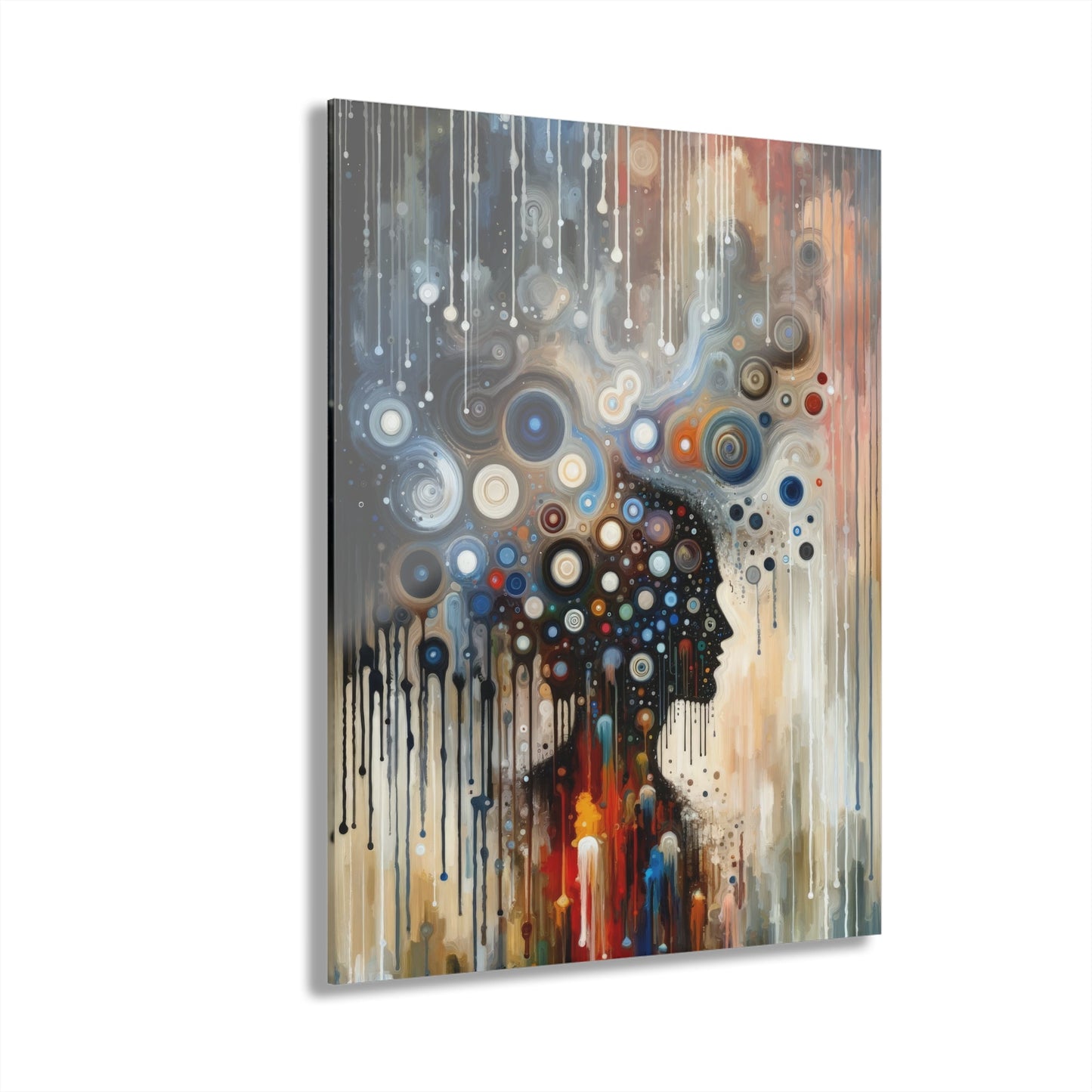 Universal Personal Tachism Acrylic Prints (French Cleat Hanging) - ATUH.ART