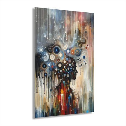 Universal Personal Tachism Acrylic Prints (French Cleat Hanging) - ATUH.ART