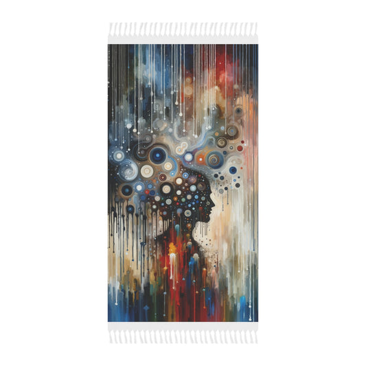Universal Personal Tachism Boho Beach Cloth - ATUH.ART