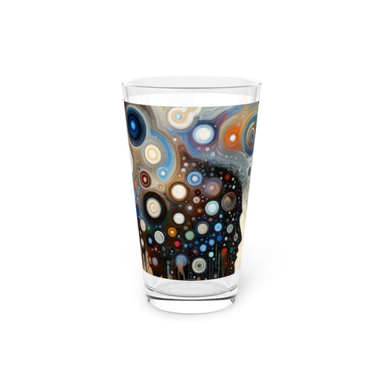 Universal Personal Tachism Pint Glass, 16oz - ATUH.ART