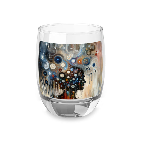 Universal Personal Tachism Whiskey Glass - ATUH.ART