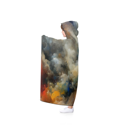 Unspoken Symphony Ethereal Hooded Blanket - ATUH.ART