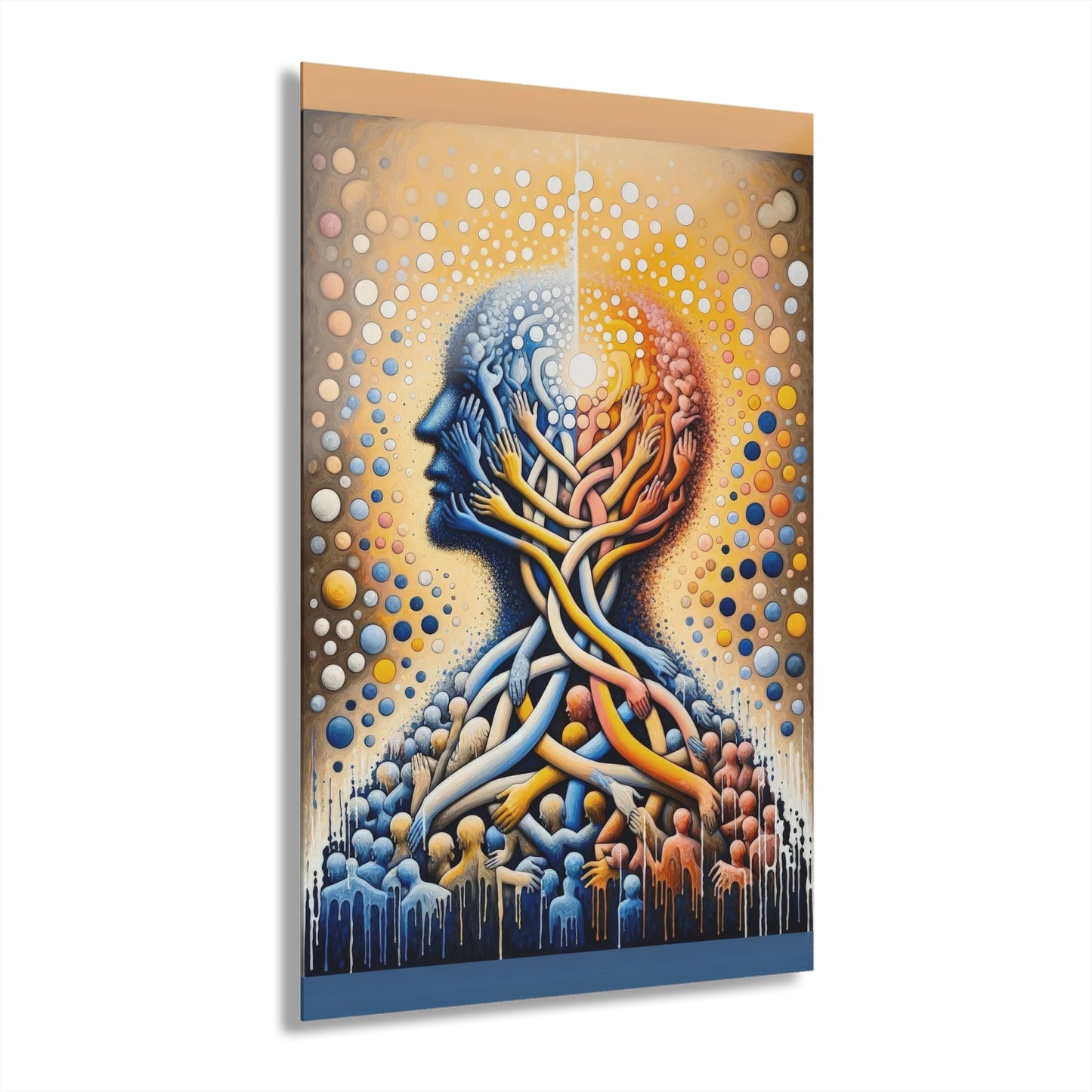 Unveiling Inner Essence Acrylic Prints (French Cleat Hanging) - ATUH.ART