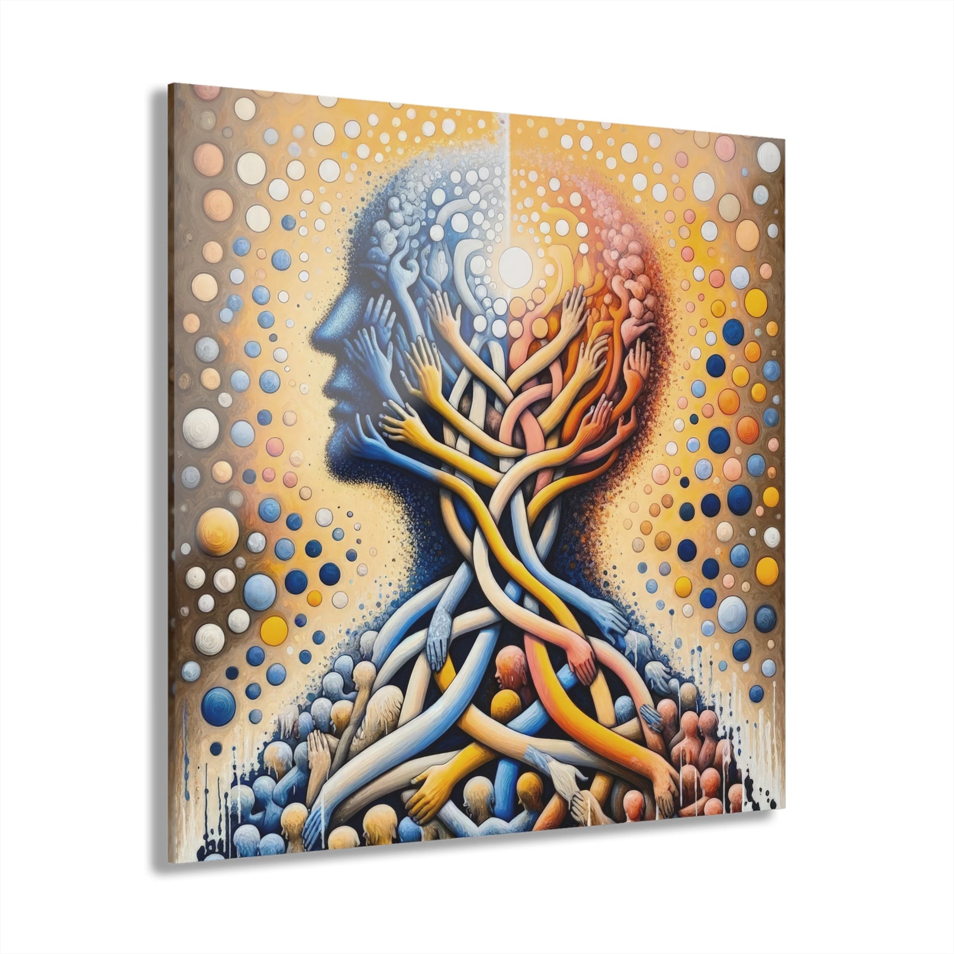 Unveiling Inner Essence Acrylic Prints (French Cleat Hanging) - ATUH.ART