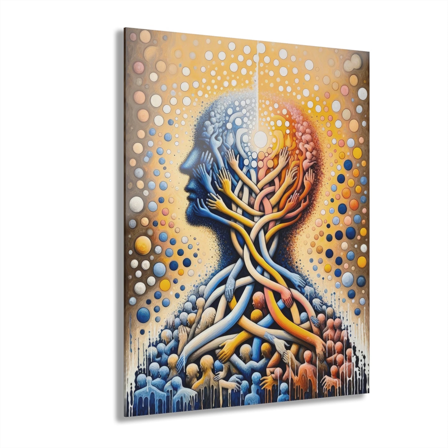 Unveiling Inner Essence Acrylic Prints (French Cleat Hanging) - ATUH.ART