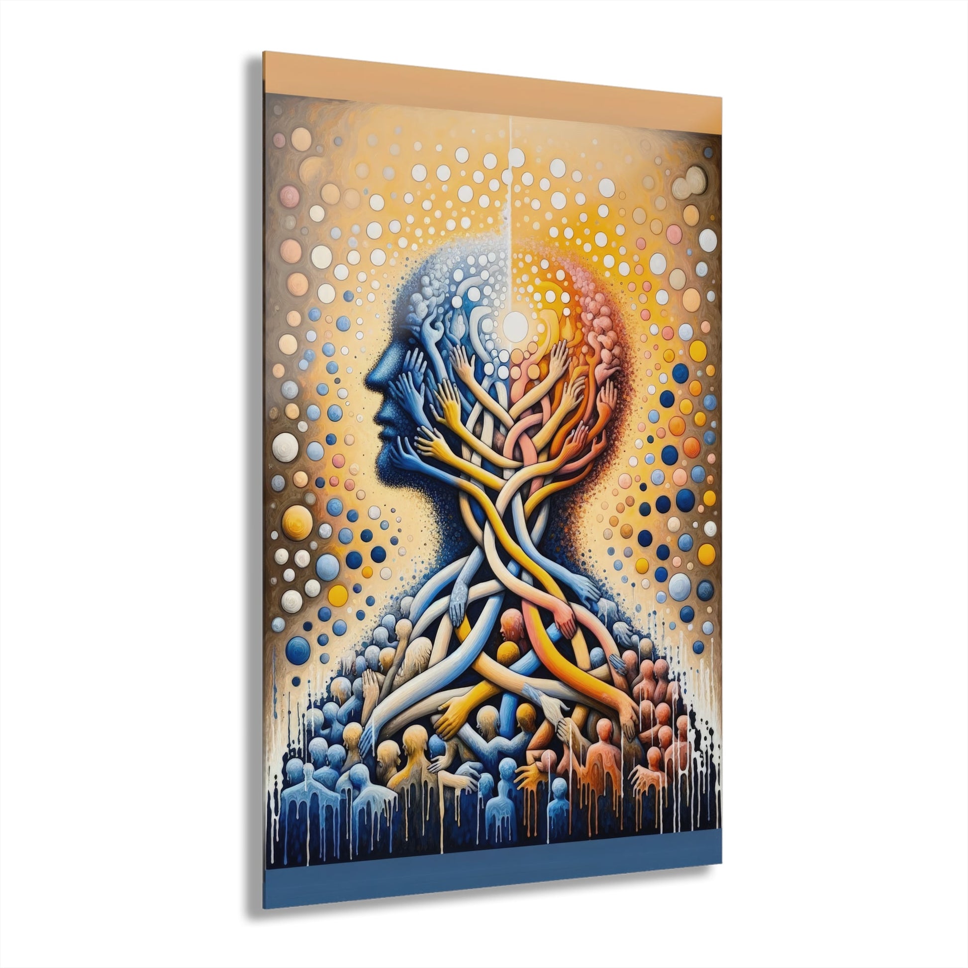 Unveiling Inner Essence Acrylic Prints (French Cleat Hanging) - ATUH.ART