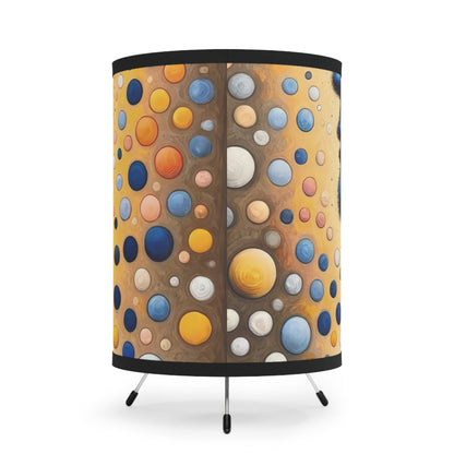Unveiling Inner Essence Tripod Lamp with High-Res Printed Shade, US\CA plug - ATUH.ART