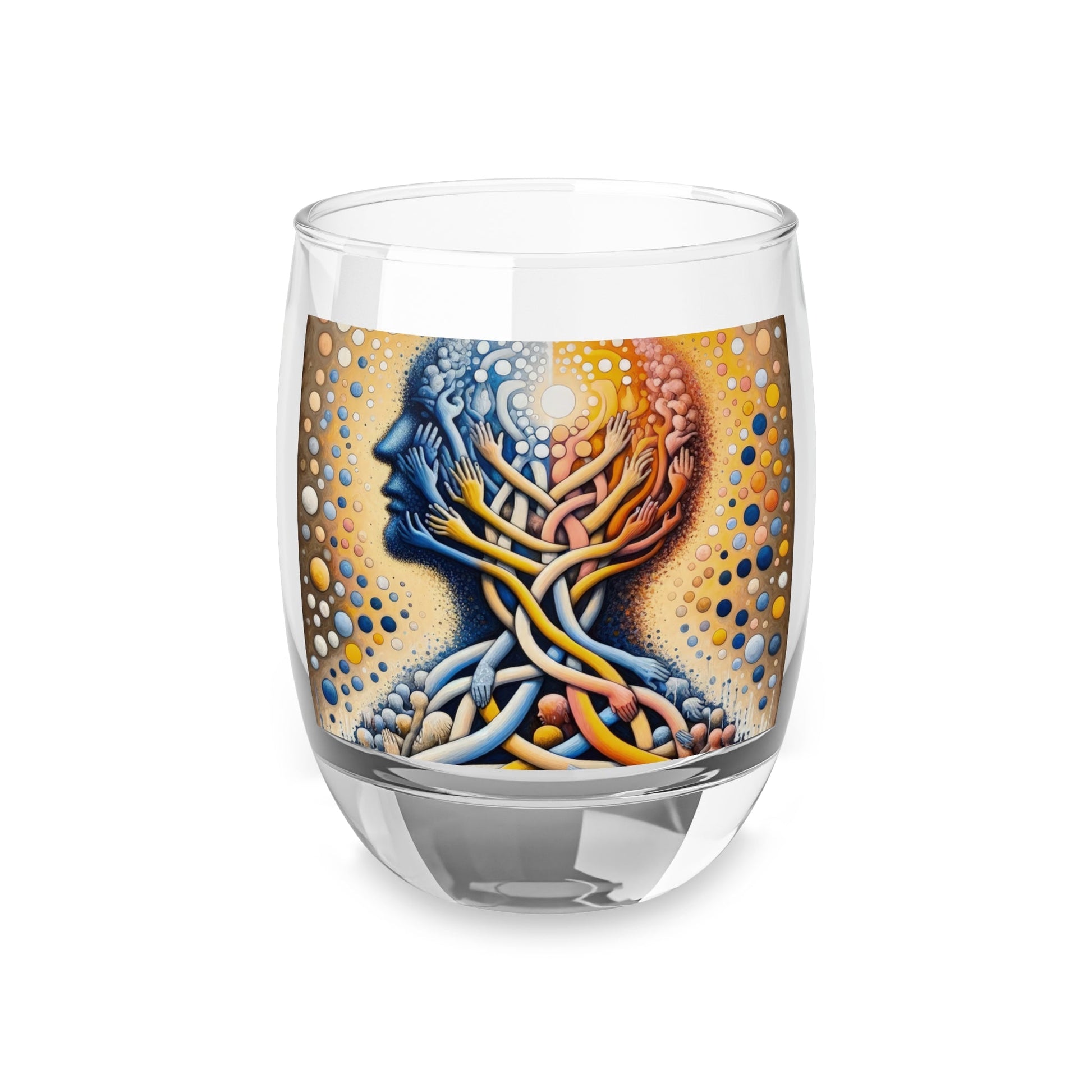 Unveiling Inner Essence Whiskey Glass - ATUH.ART