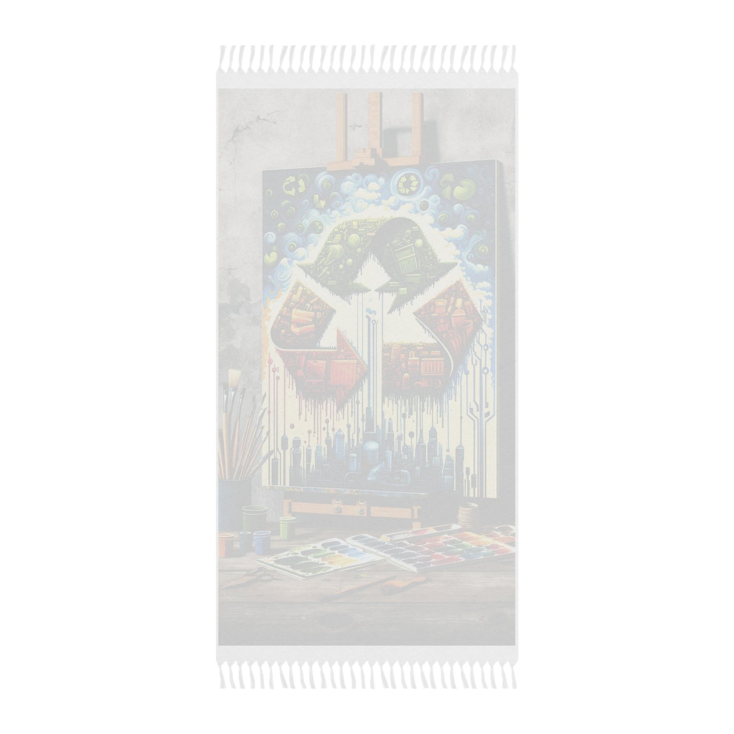Upcycling Lifecycle Artistry Boho Beach Cloth - ATUH.ART