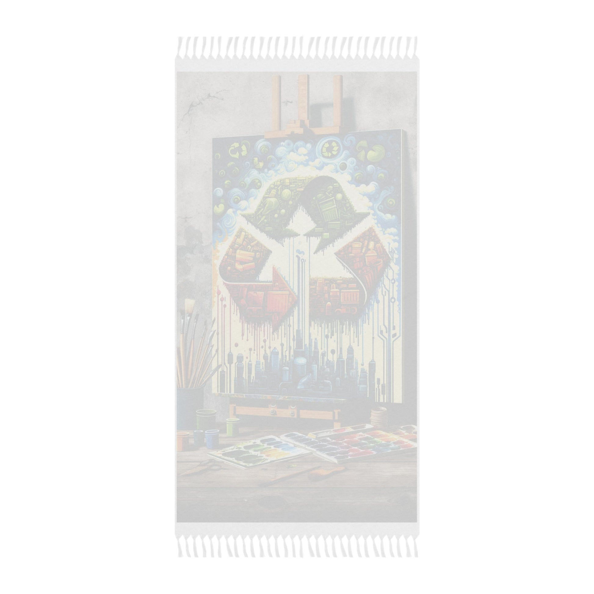 Upcycling Lifecycle Artistry Boho Beach Cloth - ATUH.ART