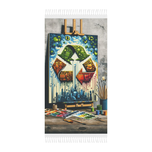 Upcycling Lifecycle Artistry Boho Beach Cloth - ATUH.ART