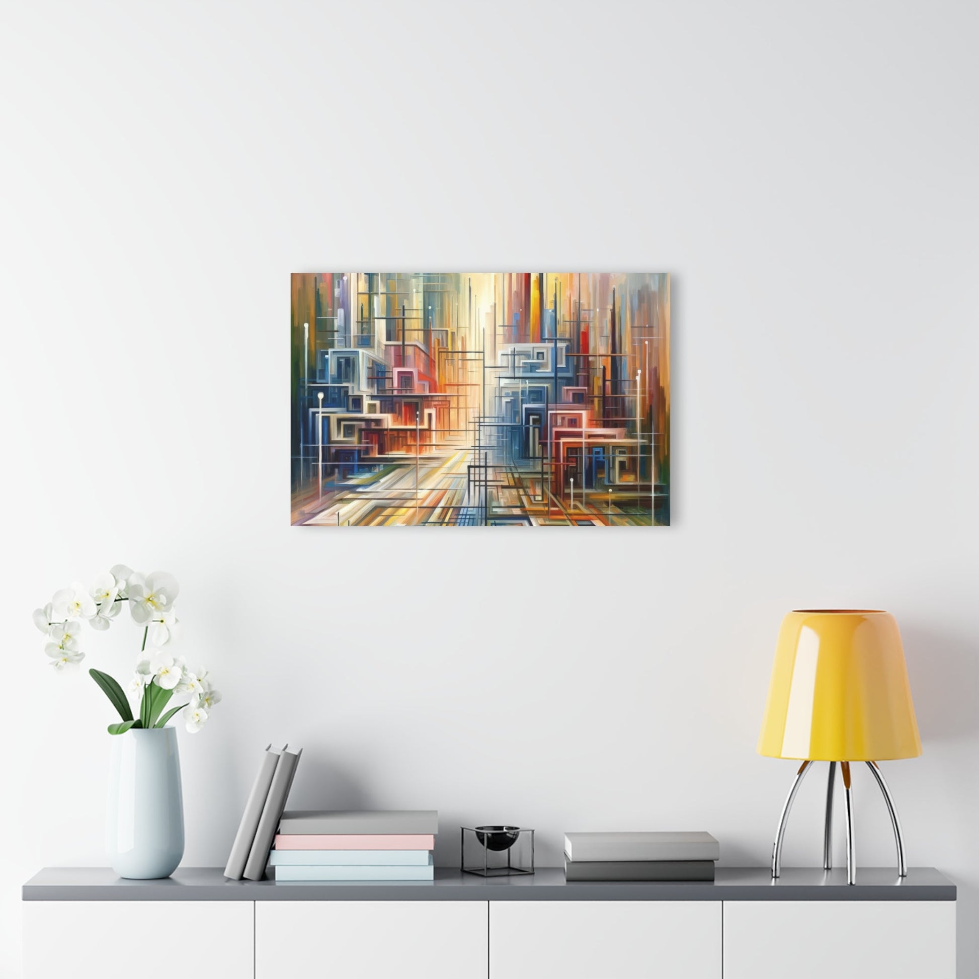Urban Flow Interconnectedness Acrylic Prints (French Cleat Hanging) - ATUH.ART