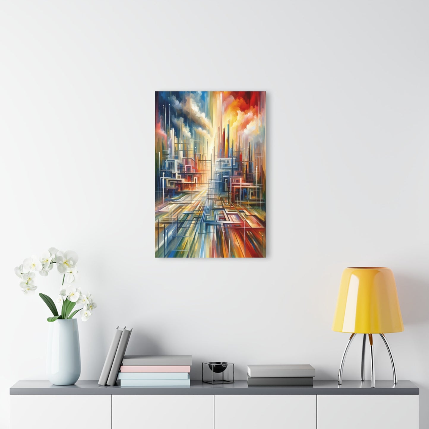 Urban Flow Interconnectedness Acrylic Prints (French Cleat Hanging) - ATUH.ART