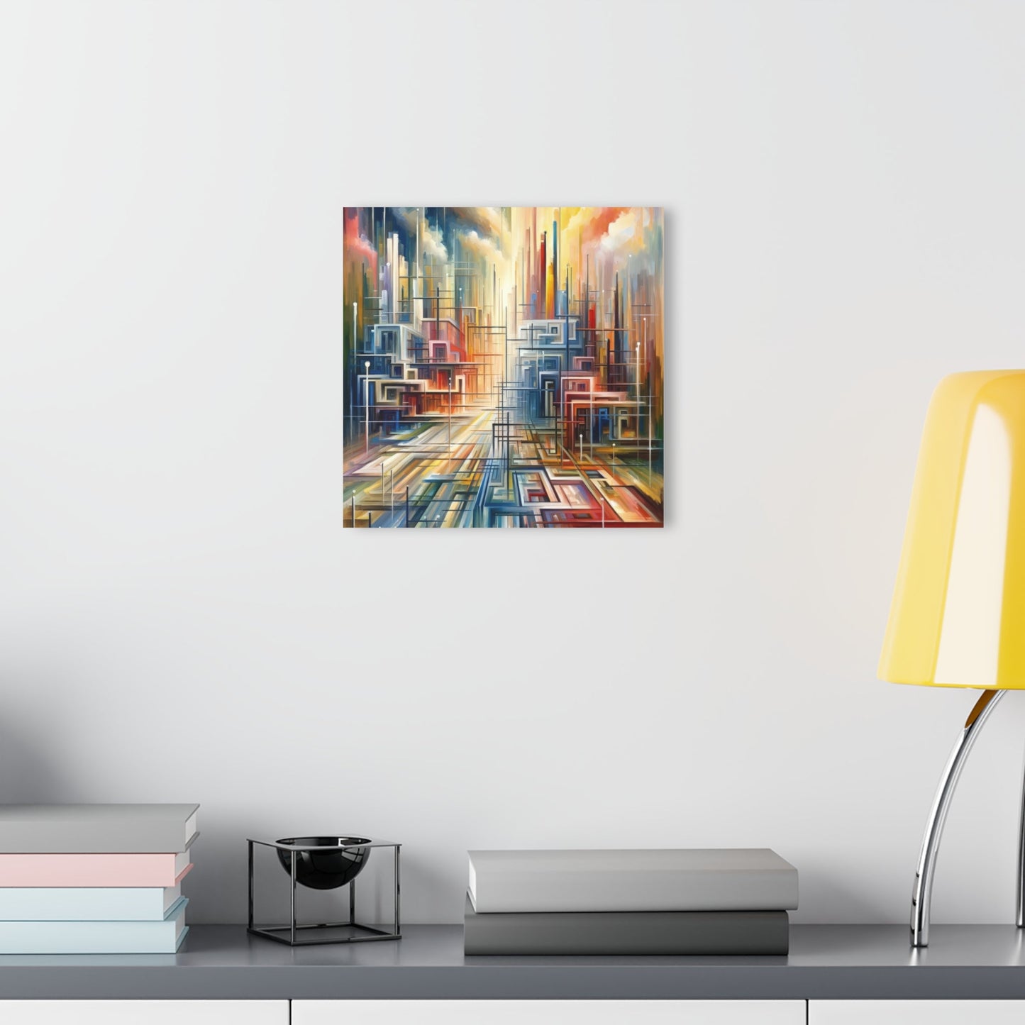 Urban Flow Interconnectedness Acrylic Prints (French Cleat Hanging) - ATUH.ART