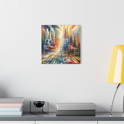 Urban Flow Interconnectedness Acrylic Prints (French Cleat Hanging) - ATUH.ART