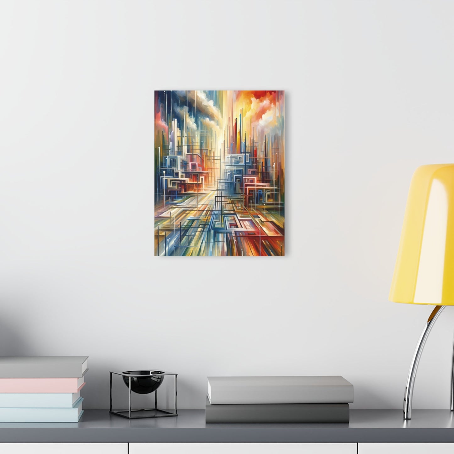 Urban Flow Interconnectedness Acrylic Prints (French Cleat Hanging) - ATUH.ART