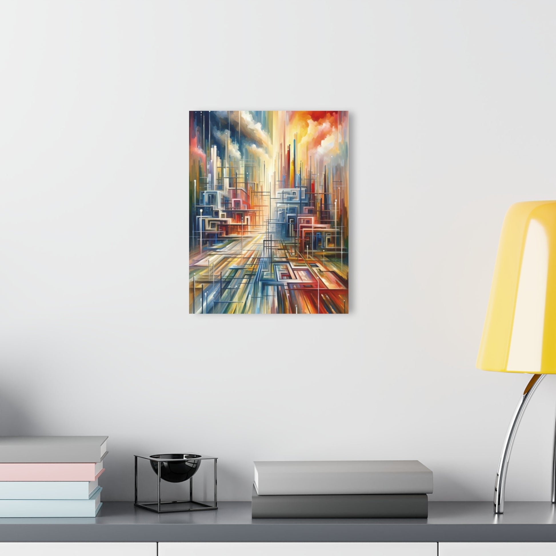Urban Flow Interconnectedness Acrylic Prints (French Cleat Hanging) - ATUH.ART