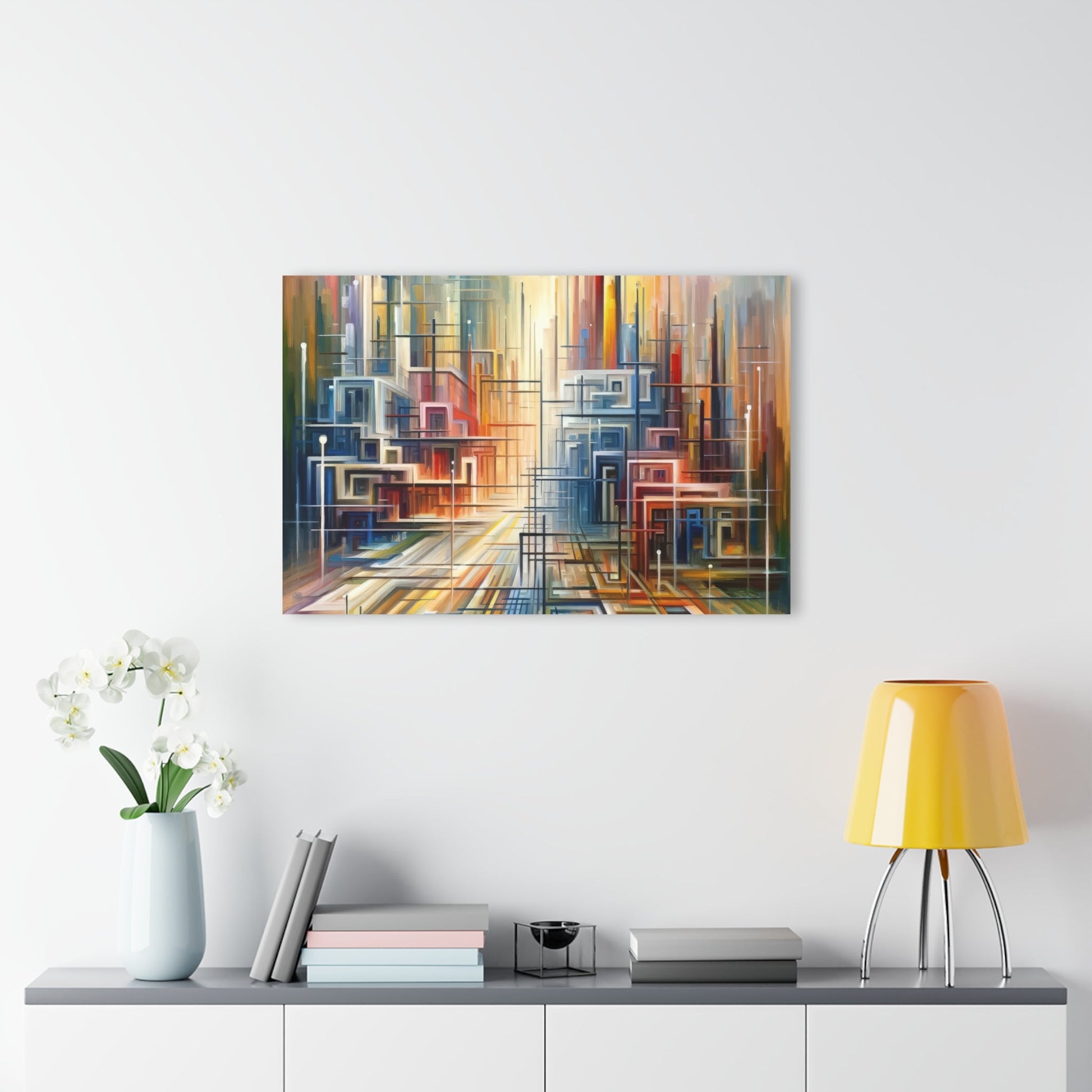 Urban Flow Interconnectedness Acrylic Prints (French Cleat Hanging) - ATUH.ART
