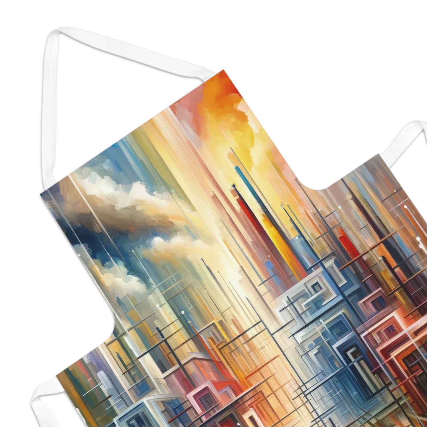 Urban Flow Interconnectedness Adult Apron (AOP) - ATUH.ART