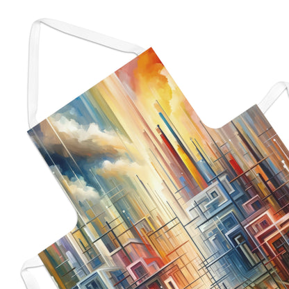Urban Flow Interconnectedness Adult Apron (AOP) - ATUH.ART