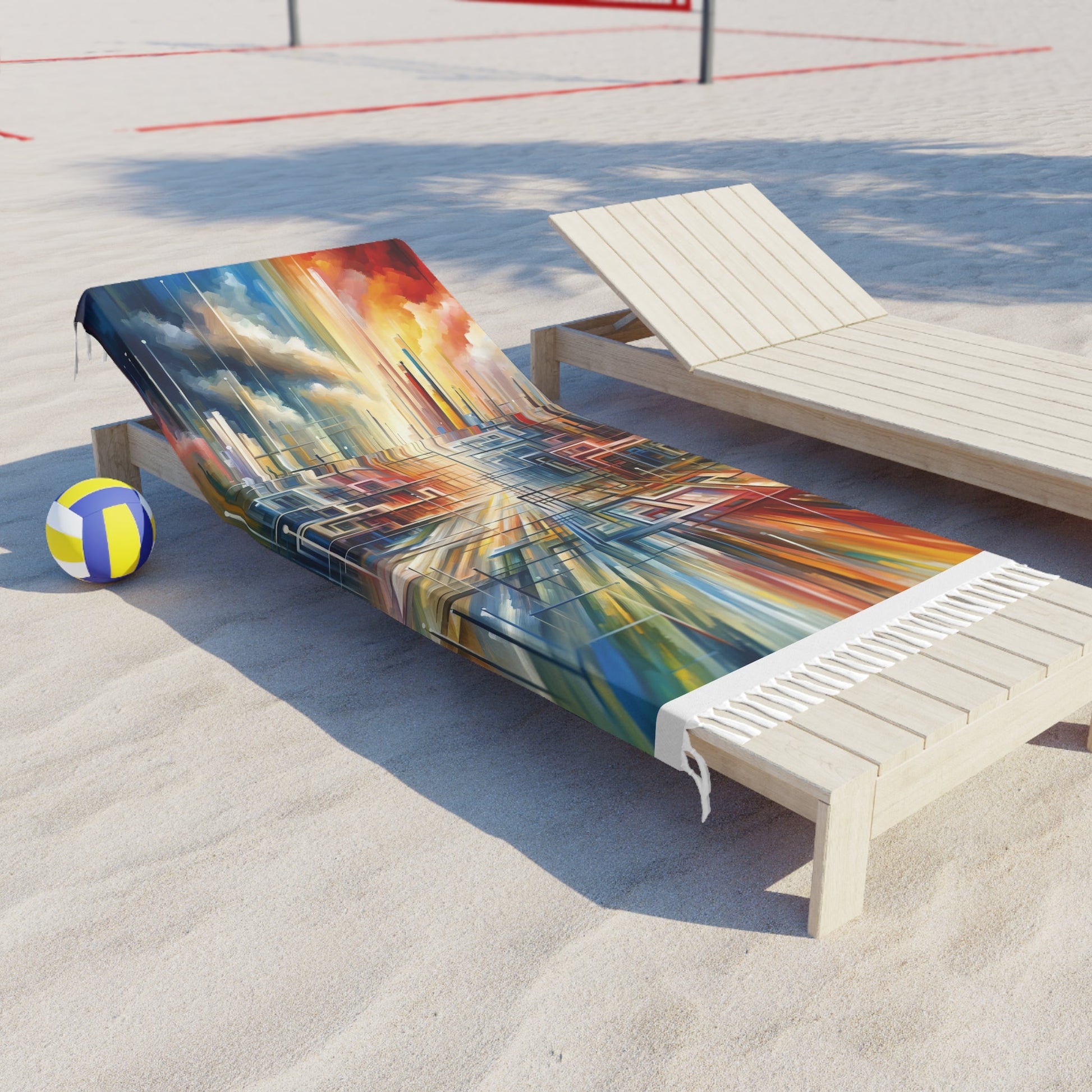 Urban Flow Interconnectedness Boho Beach Cloth - ATUH.ART