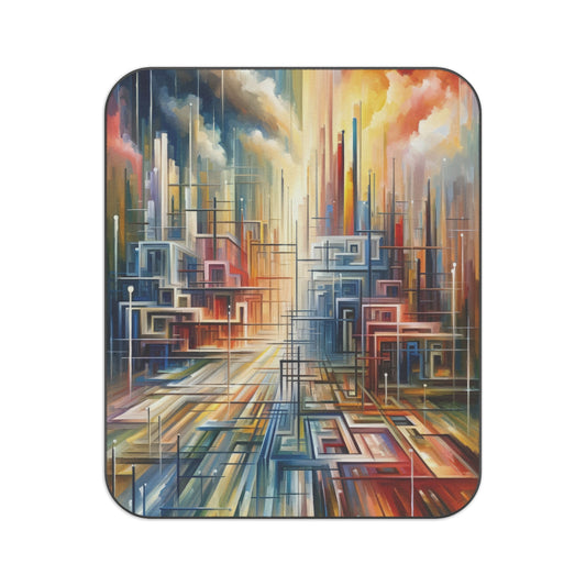 Urban Flow Interconnectedness Picnic Blanket - ATUH.ART