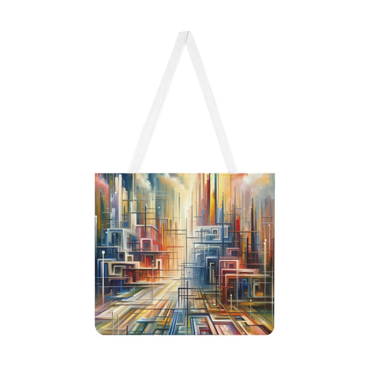 Urban Flow Interconnectedness Shoulder Tote Bag (AOP) - ATUH.ART